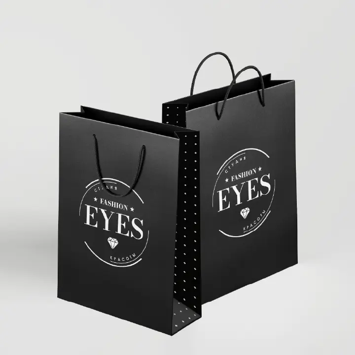 Разработка и производство подарочных пакетов | Студия красоты Fashion Eyes